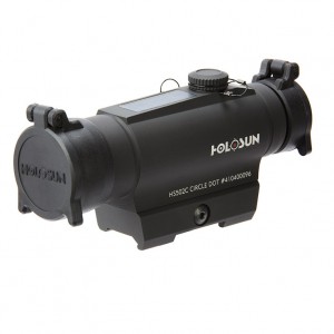 Коллиматорный прицел Holosun Infiniti HS502C 2 MOA быстросъемный на Weaver