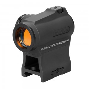 Коллиматорный прицел Holosun Micro Elite HE403R-GD на Weaver