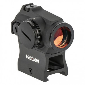 Коллиматорный прицел Holosun Micro Elite HS403R 2 MOA на Weaver