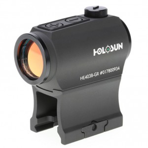 Коллиматорный прицел Holosun Micro Elite HE403B-GR 2 MOA на Weaver