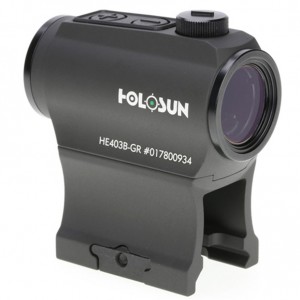 Коллиматорный прицел Holosun Micro Elite HE403B-GR 2 MOA на Weaver