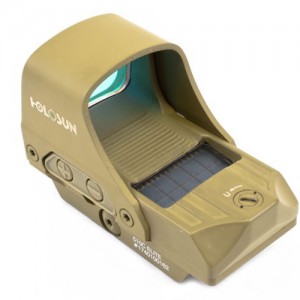 Коллиматорный прицел Holosun Open Elite HE510C-GR-FDE 2 MOA на Weaver