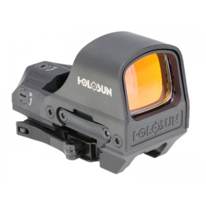 Коллиматорный прицел Holosun Open Elite HE510C-GR 2 MOA на Weaver