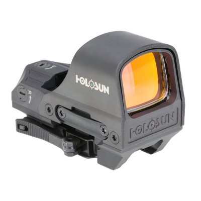 Коллиматорный прицел Holosun Open Elite HE510C-GR 2 MOA на Weaver