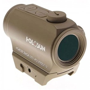 Коллиматорный прицел Holosun Paralow HS403B-FDE 2 MOA на Weaver