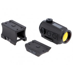 Коллиматорный прицел Holosun Paralow HS403C 2 MOA с солнечной батареей на Weaver