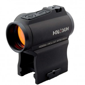 Коллиматорный прицел Holosun Paralow HS503GU 2MOA на Weaver