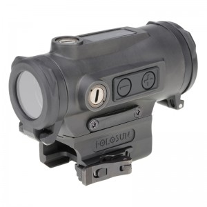 Коллиматорный прицел Holosun Tube Elite HE530C-GR 2 MOA с солнечной батареей в титановом корпусе