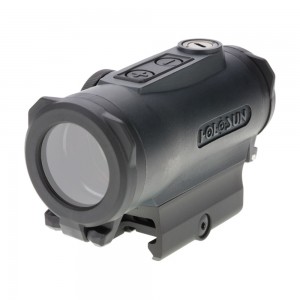 Коллиматорный прицел Holosun Tube Elite HE530G-RD 2 MOA в титановом корпусе на Weaver