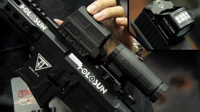 швидкознімне кріплення коліматора Holosun HS512C