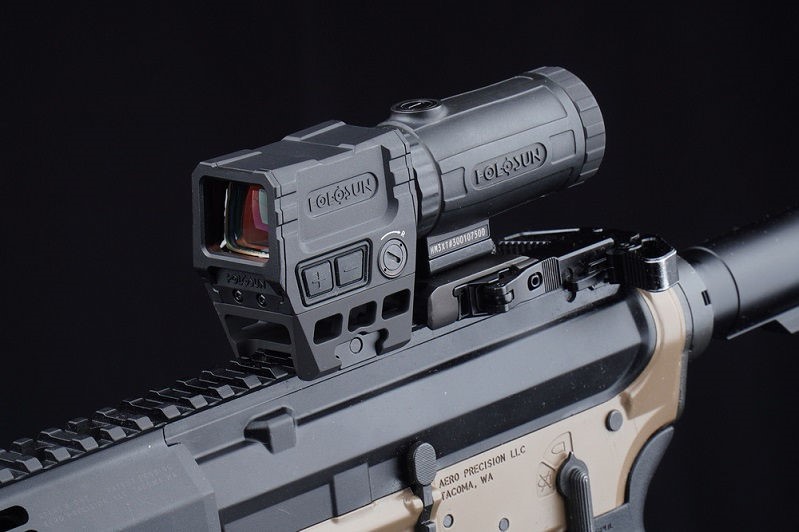коллиматор Holosun AEMS CORE Red Dot 2 MOA Shake Awake