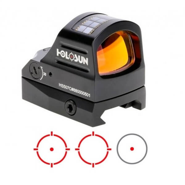 Коллиматор Holosun Reflex Sight со сменной прицельной меткой