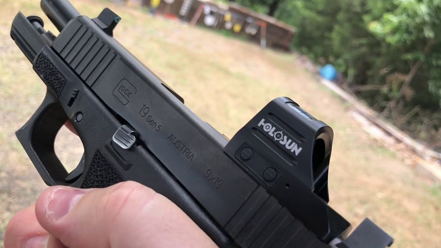 Коллиматорный прицел Holosun Open Elite HE407C-GR
