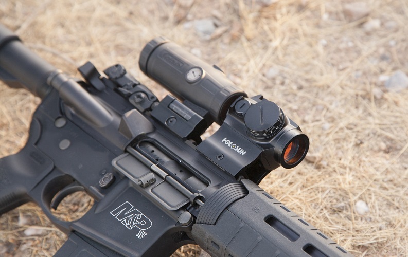 Коллиматорный прицел Holosun Micro Elite HE503R-GD
