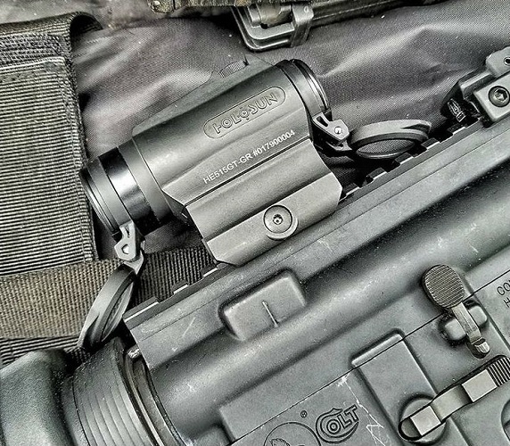 Коллиматорный прицел Holosun Micro Elite HE515GT-GR