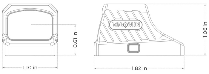 Коллиматор Holosun SCS 320 GR