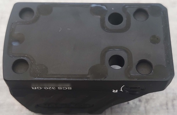 Коллиматор Holosun SCS 320-GR 2 MOA + 32 MOA с солнечной батареей для Sig Sauer P320 и DPP Footprint