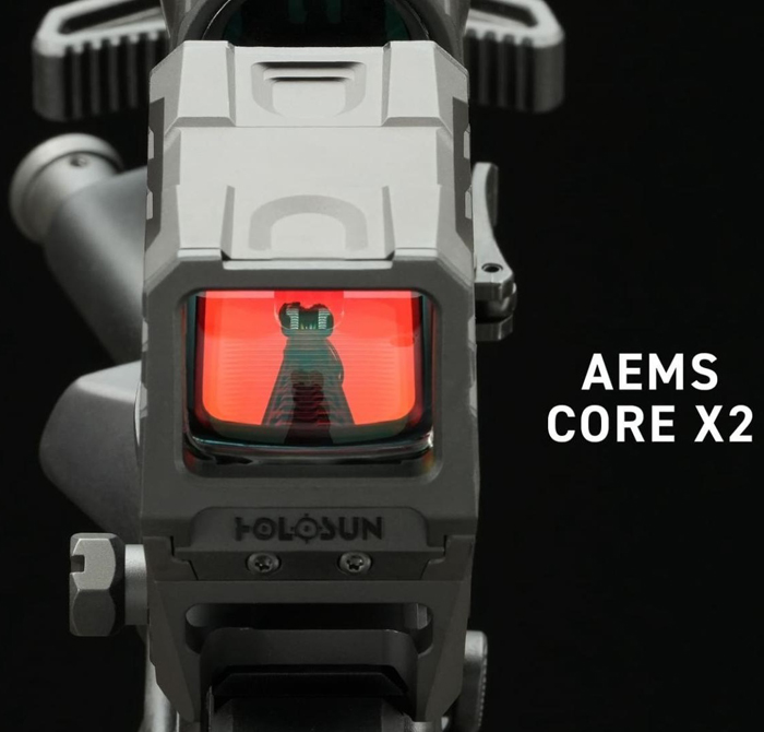 Коллиматорный прицел Holosun AEMS-CORE-X2-GR