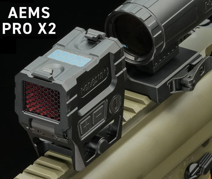 Коллиматорный прицел Holosun AEMS-PRO-X2-GR