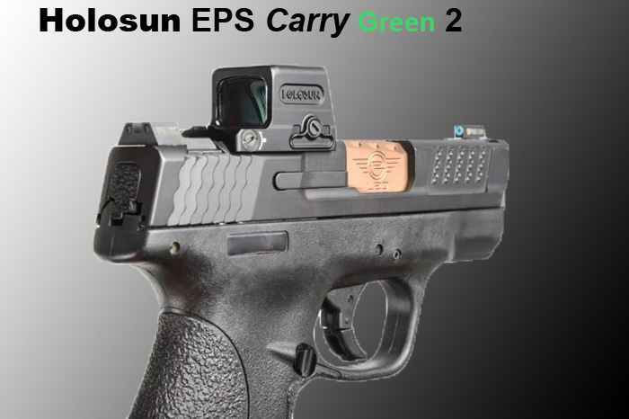 Коллиматорный прицел Holosun EPS Carry Green Dot 2 MOA