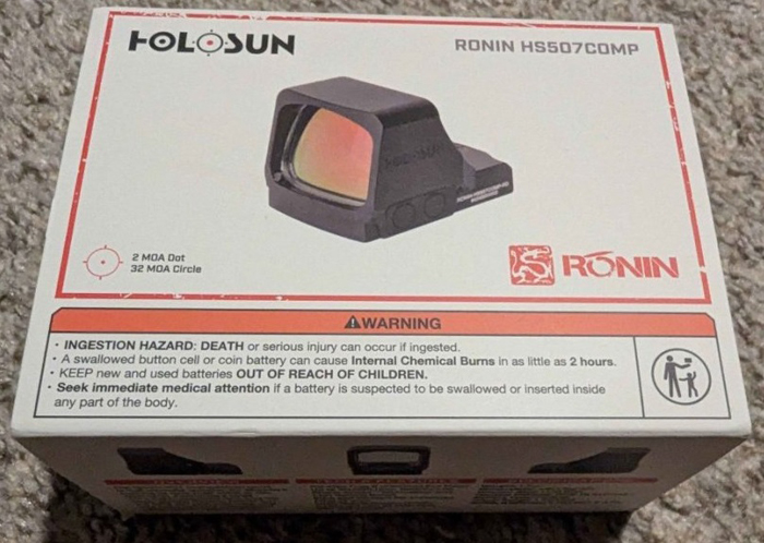 Коллиматорный прицел Holosun Ronin HS507COMP-RD