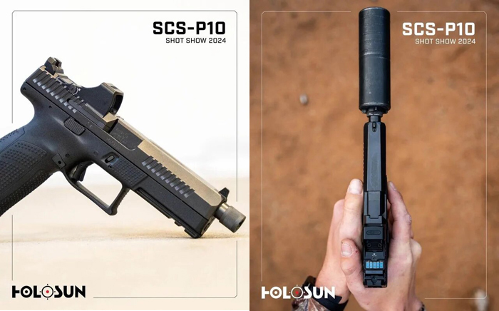 Коллиматорный прицел Holosun SCS-P10-GR