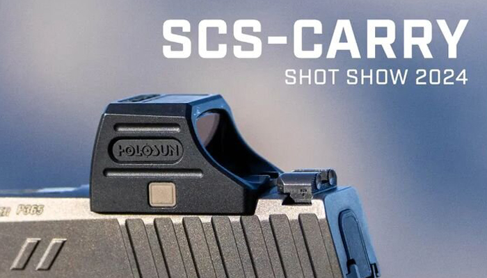 Коллиматорный прицел Holosun SCS Carry GR 2 MOA + 32 MOA